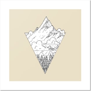 Mountains Posters and Art